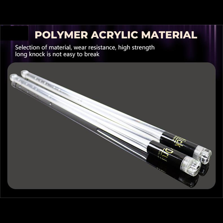 Rechargeable LED Drumsticks with 15 Dynamic Colors - Perfect Gift for Adult Drummers