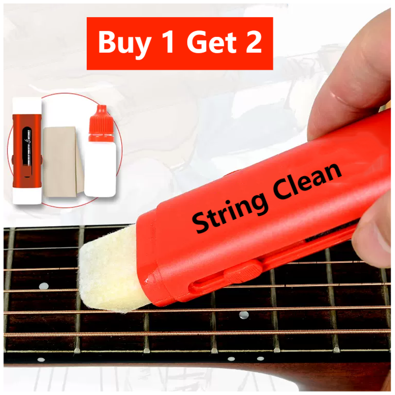 Anti Rust Instrument Cleaner Guitar String cleaner Dedusting Brush Pen Fret care string conditioner ...