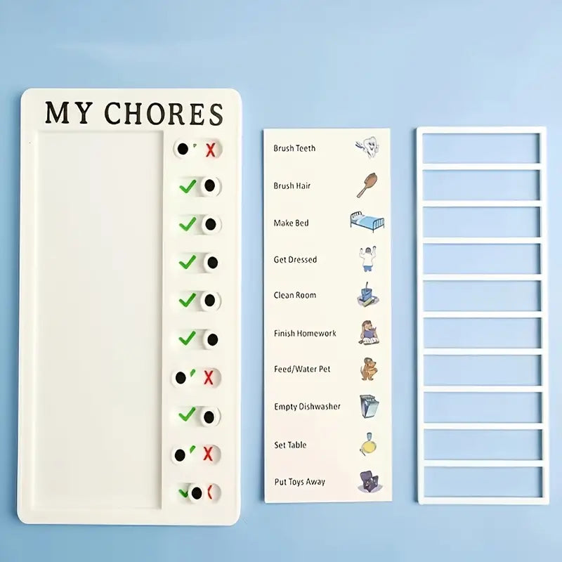 Portable Study Planner with Checklist: Self-Discipline Memo Board for To-Do Lists