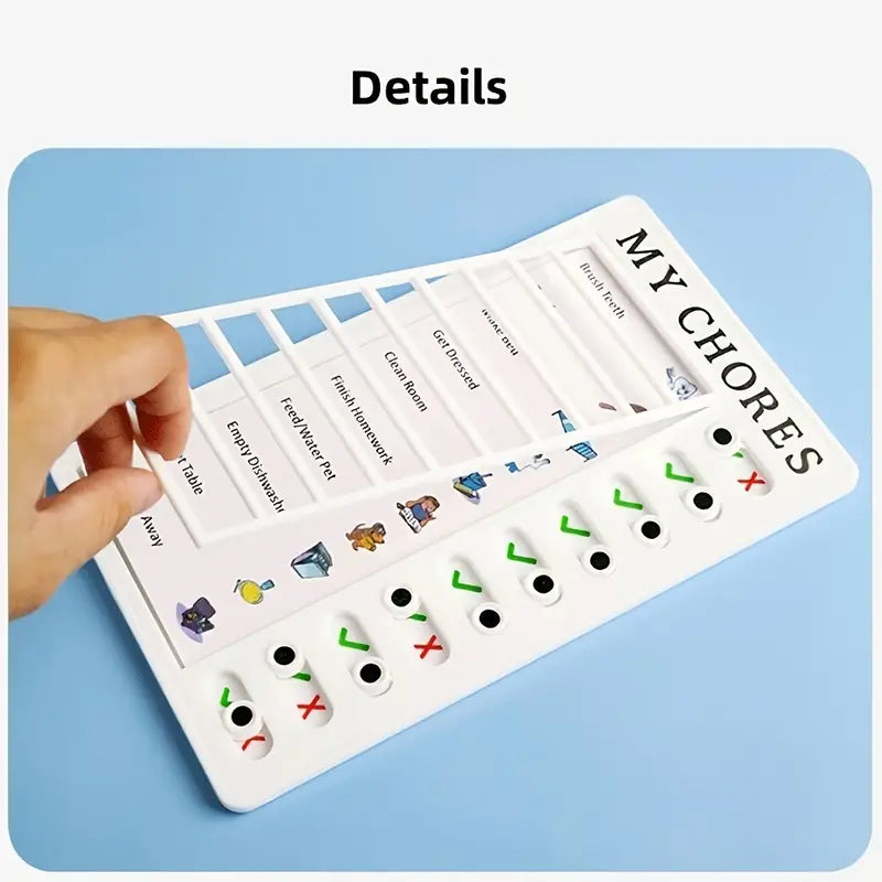 Portable Study Planner with Checklist: Self-Discipline Memo Board for To-Do Lists
