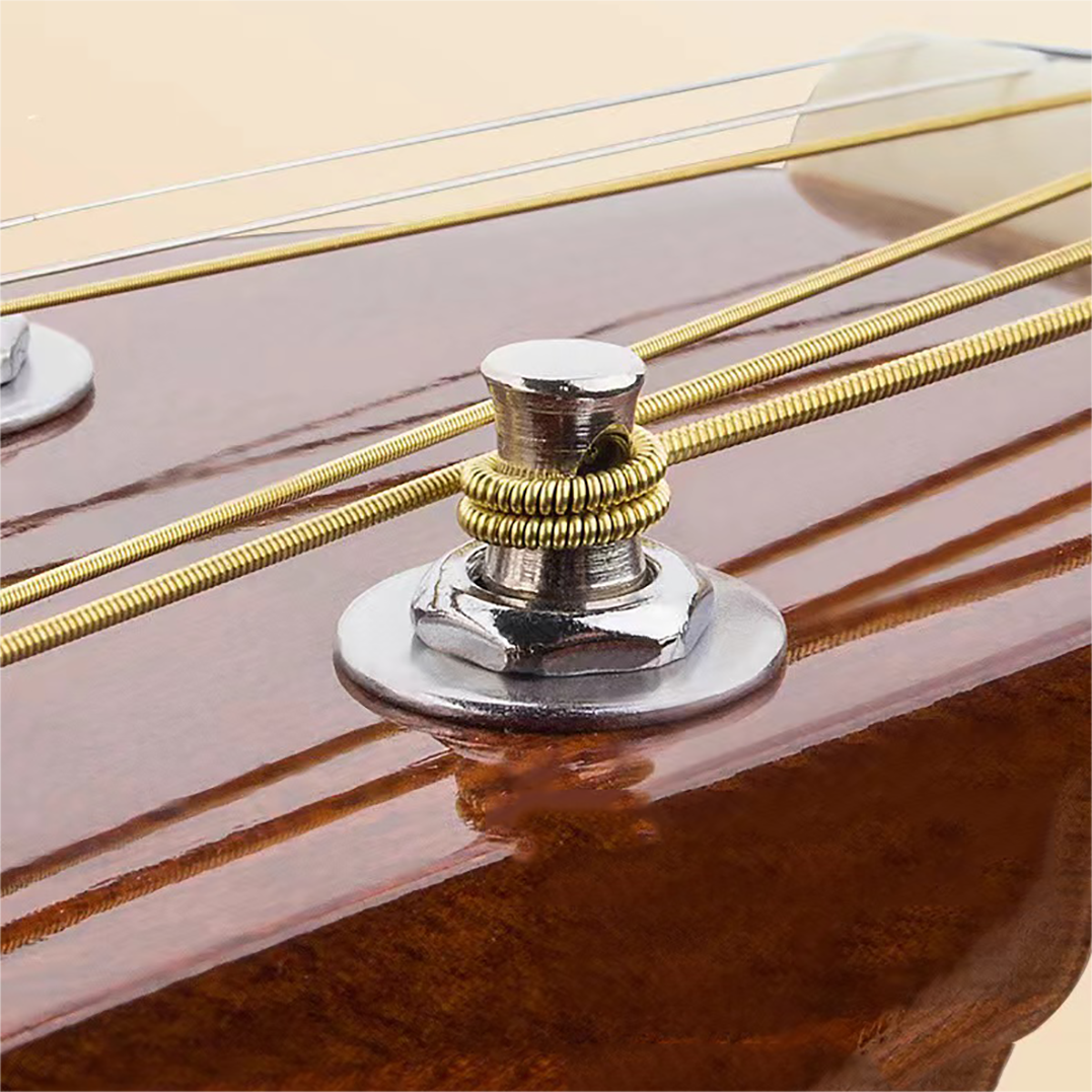 Fogooxr Acoustic Guitar Strings Coated Nickel-Plated Steel With 3 in 1 String Winder and 3 Picks