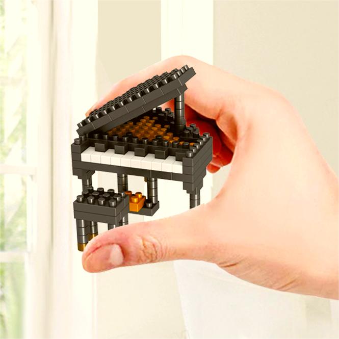 Build Your Own Mini Musical Instrument: Piano or Guitar or Keyboard or Bass or Drums DIY Educational Toy for Boys & Girls!