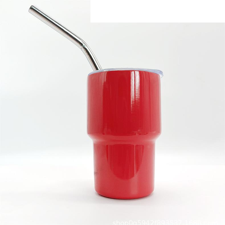 Tumbler With Handle Engraved Water Cup Straw Travel Drinkware Flower Bandhnu Leopard