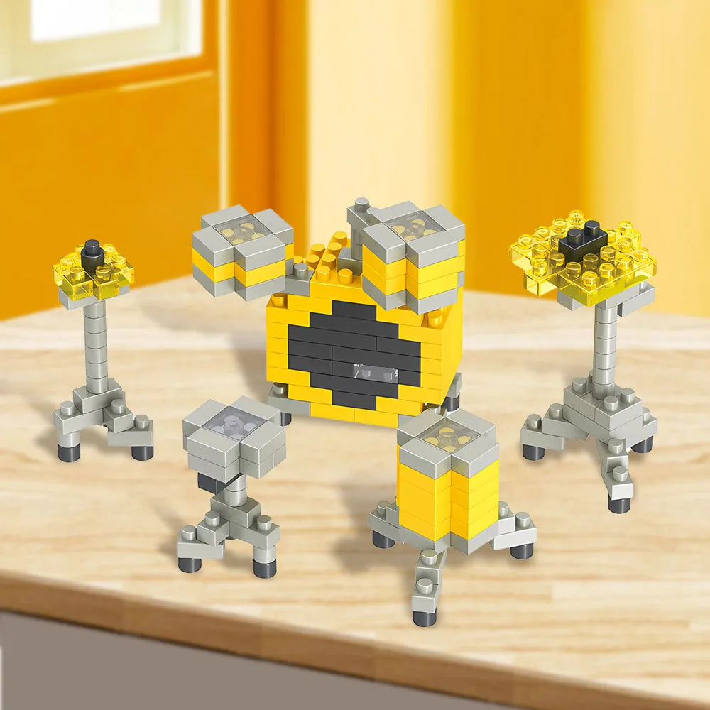 Build Your Own Mini Musical Instrument: Piano or Guitar or Keyboard or Bass or Drums DIY Educational Toy for Boys & Girls!