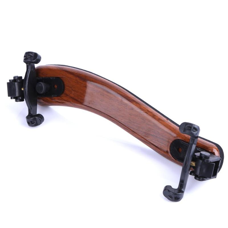 Professional Adjustable Maple Wood Violin Shoulder Rest 3/4 - 4/4 Size