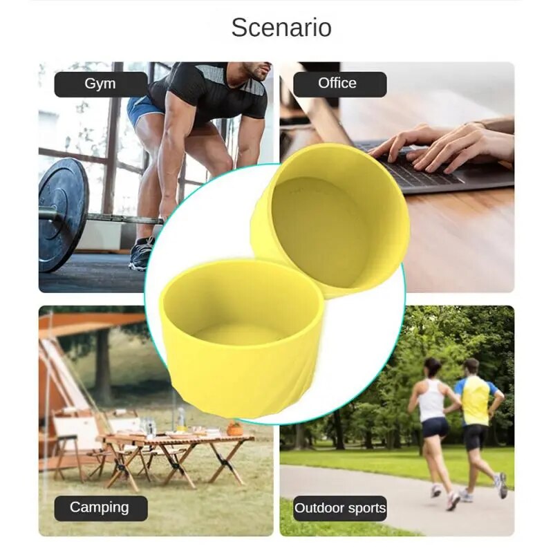 Silicone Cover Tumbler Boot, Water Bottle Boot To Protect Tumblers Bottom, Indoor Outdoor Drinkware Accessories