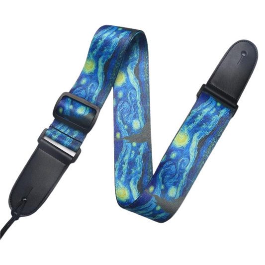 Van Gogh Starry Night Ukulele Strap