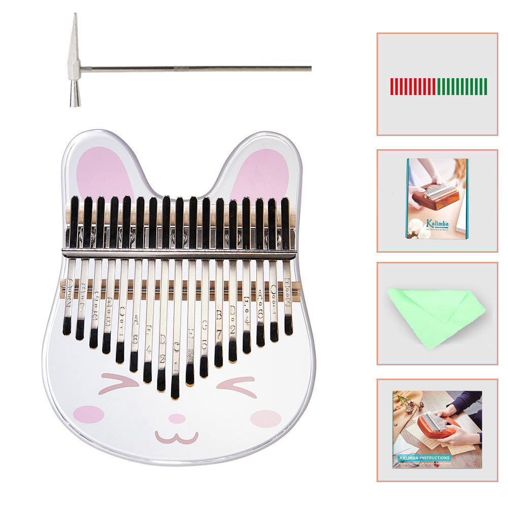 Rabbit Kalimba Acrylic: An Adorable Addition to Your Musical Collection ...