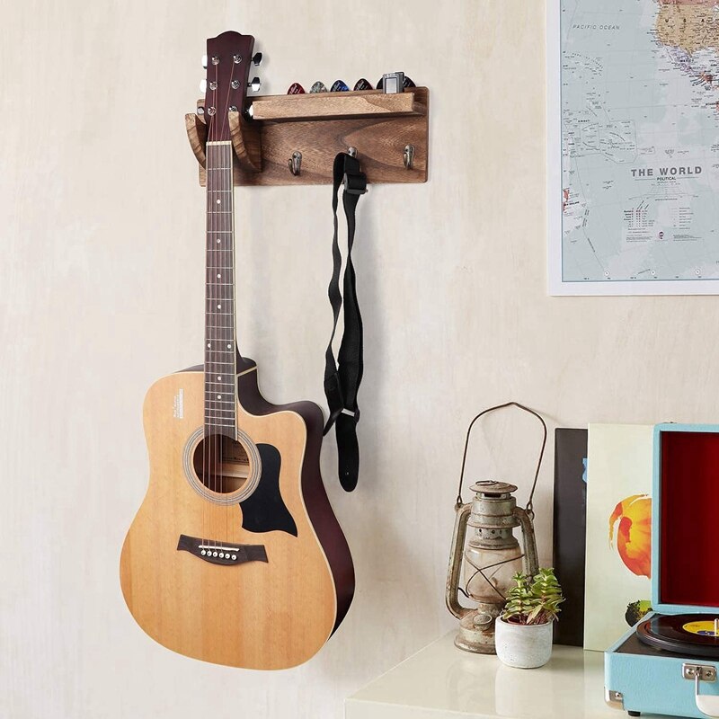 Wood Guitar Wall Mount Hanger