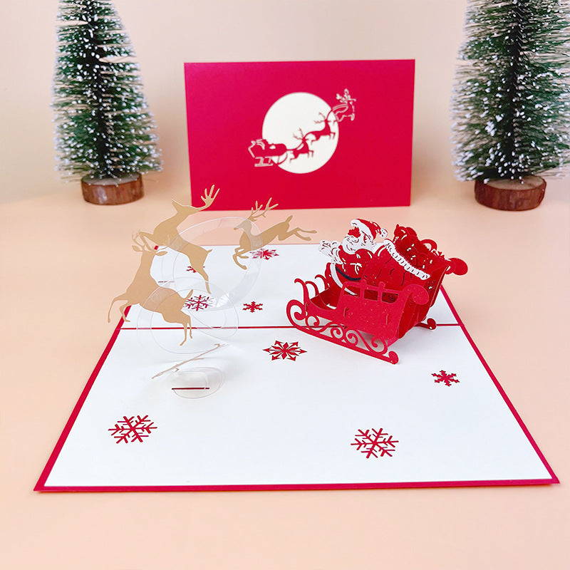Cute 3D Pop-Up Greeting Card