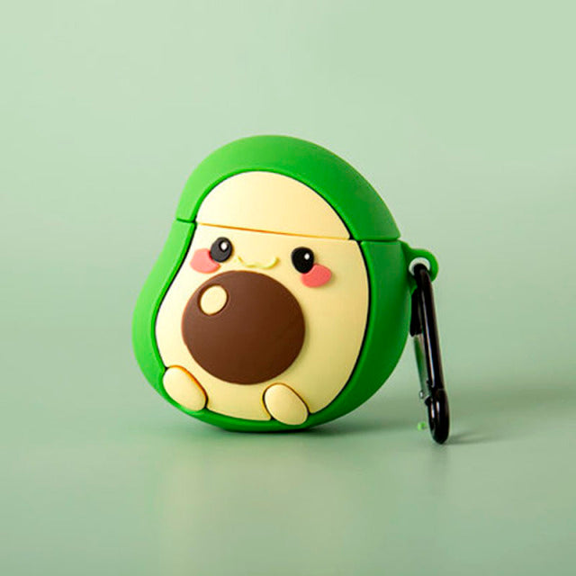 Super Cute Summer Fruit Silicone Earphone Cases For Apple Airpods 1 2 Pro 3 Bluetooth Headset Box fundas For Air Pods Pro Cover - give5me