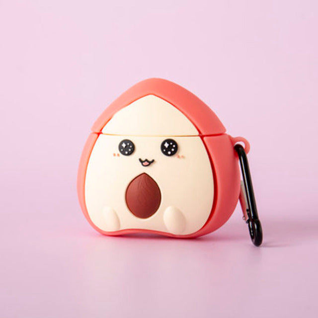 Super Cute Summer Fruit Silicone Earphone Cases For Apple Airpods 1 2 Pro 3 Bluetooth Headset Box fundas For Air Pods Pro Cover - give5me