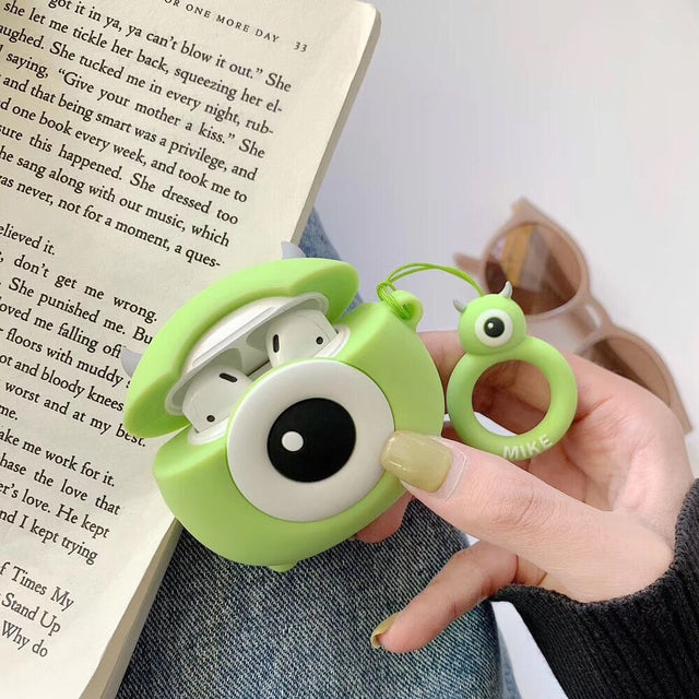 Cute 3D Cartoon Cover for Apple AirPods 1 2 Case for AirPods Pro Case with Lanyard Wireless Headphone Case - give5me